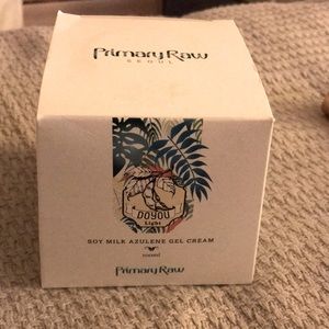 Primary Raw Soy Milk Azulene Gel Cream Moisturizer